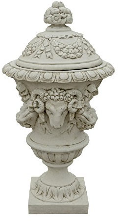 Antikes Wohndesign Amphore Vase Steinvase Blumenkübel Torvasen Amphorenvase Türvasen Blumenkübel 295kG