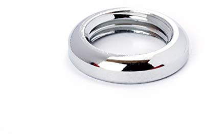 10x Halbrundmutter für Gewinde M10x1 aus Messing Mutter Luster Kronleuchter Chrom silber