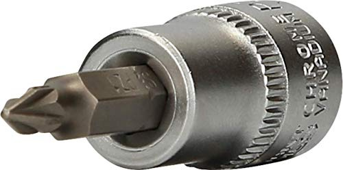 BRILLIANT TOOLS BT021880 Douille cruciforme PZ 3/8, PZ1 [Powered by KS TOOLS]