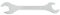Super Thin Spanner, 22mm x 24mm Double Open End Spanner, Carbon Steel, Metric Wrench Repairing Tool for Bicycle