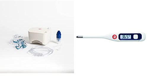 Pic Solution Aircube Aerosol A Pistone, Bianco, ‎22 x 7.01 x 11.99 cm; 500 grammi & Termometro Digitale Vedo Family