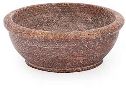 NKlaus 6,5cm ciotola per incenso in pietra ollare alta 2,5cm per incenso a carboncino 14018