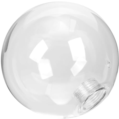 NUOBESTY Globes En Verre Clair Pour La Lumière G9 Socket Abat-Jour 120Mm Couvercle De La Lampe De Plafond Verre Globe Abat-Jour Couverture Pour Lustre Pendentif Lumière Remplacement