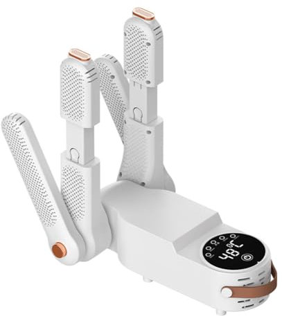 LYEAA Secador de Zapatos eléctrico Secador de Calcetines de Secado rápido para Botas con soplador de Calor Secador de Calzado para Guantes Sombreros Calcetines