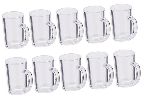 TOYANDONA 30stücke Miniatur Bierkrüge Mini Resinkrüge Für -Dekoration Und Miniaturszenen Accessoires Für Kreative Bastelprojekte