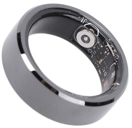 OUCRIY Seguimiento inteligente de cerámica del sueño con tarjeta de visita NFC216 URL IC control de acceso, ligero, IP68, rastreador de salud, rastreador de actividad (11#)