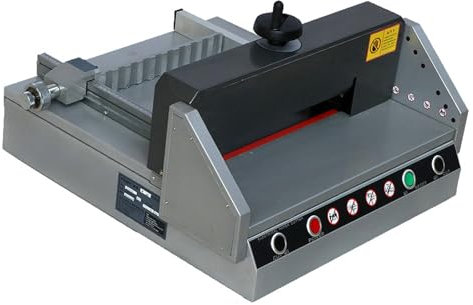 BDJSN Cortadora De Papel Eléctrica De Escritorio, Ancho De Corte De 0-330 Mm, Grosor De Corte De 40 Mm, Cortadora De Papel Multifuncional De Capa Gruesa para Libros, Cuero, Película De Plástico, PVC