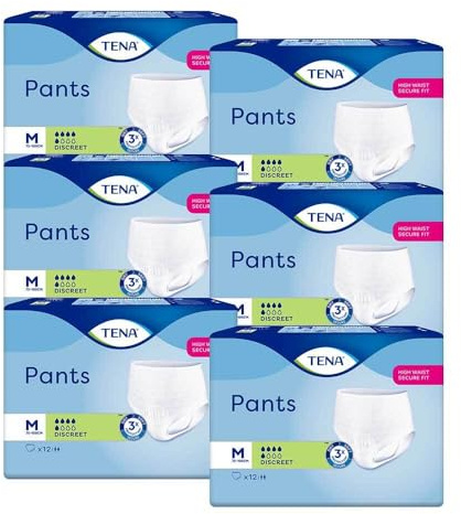 TENA PANTS Discreet M bei Inkontinenz 6X12 St