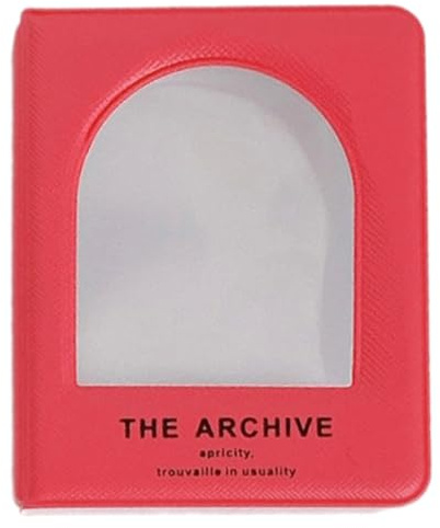 DOSERTY Álbum pequeño para tarjetas, colección de 40 bolsillos, libro de fotos para niños y adultos, carpeta de fotos portátil con fundas transparentes