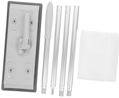 Alipis Trapeador De Polvo De Alta Resistencia Mango Extensible Limpiador Plano para