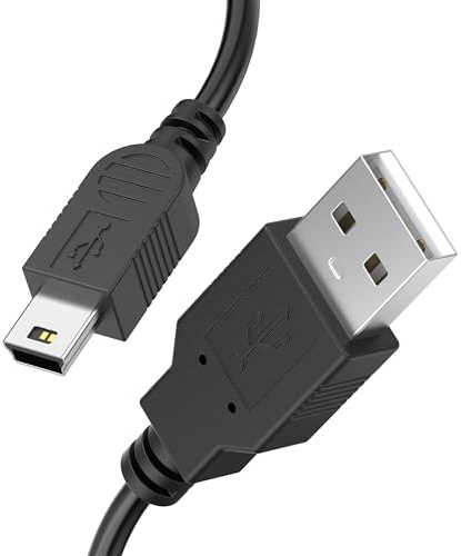 Vancle USB Cable 2.0 Type A to Mini B Fast Charging Data Charging Cord Compatible with Blue Yeti Microphone Hero HD, Cell Phones, MP3 Players, Dash Cams, Digital Cameras, Dash Cams