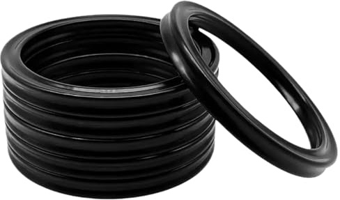 X-Ring-Dichtungsring, 1 st Epdm Star O-ring, 337,18 mm OD 323,2 ID 6,99 bredd, gummipackning metrisk tätning(6.99x316.87x330.85mm)