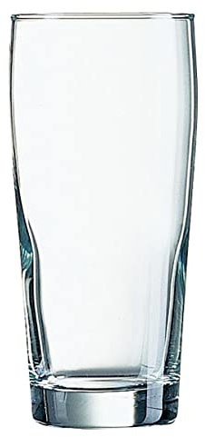 Arcoroc WILLI BECHER - Caja 12 Vasos Altos Cerveza Vidrio 33Cl