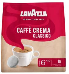 Lavazza Kaffeepads Classico 18 Pads - Für Kaffee-Padmaschinen 125g Röstkaffee