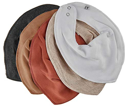 Pippi Unisex Kinder bandana bib 5203 Necktie, Indian Tan, Einheitsgröße EU (5er pack)