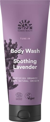 Urtekram Waschlotion - Alle Hauttypen - Soothing Lavender - 200 ml, Vegan, Biologisch, Natürlichen Ursprungs