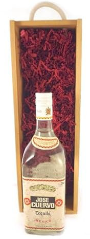 Jose Cuervo Tequila 1980's bottling (1 Litre) in a wooden box, 1 x 1000ml