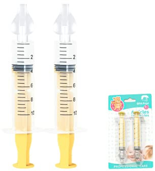 Aspirador Nasal, Aspirador Nasal Bebes, Irrigador Nasal para Bebes, Sistema de Aclarado de los Senos Profesional para Bebé, Punta de Succión Nasal de Silicona Limpiable y Reutilizable, 2Pcs