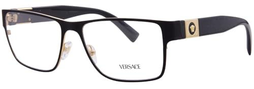 Versace VE1274-1436 Eyeglasses Man Black 57 mm