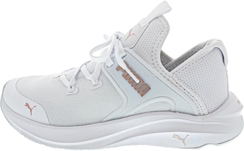 Puma Women SOFTRIDE ONE4ALL Femme Wn's Road Running Shoe, Puma White-Rose Gold, 42 EU
