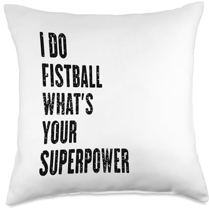 I do Fistball what's your superpower Throw Pillow