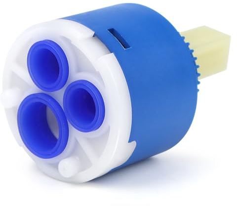 BHHTBB Wasserhahn Kartusche 40mm Ersatzkartusche Kartuschen für Wasserhähne, Keramik Kartusche Kompatibel mit Blanco 121894 kartusche für Küchenarmatur, Badarmaturen, Bidetarmaturen