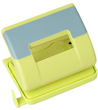 Tofficu Locher für Loseblattbücher roségoldener Locher gehaltenen einstellbar automatisch Bausätze Locher fürs Büro Lochstanzmaschine Büro Locher 2-Loch-Locher Locher für Loseblätter Eisen