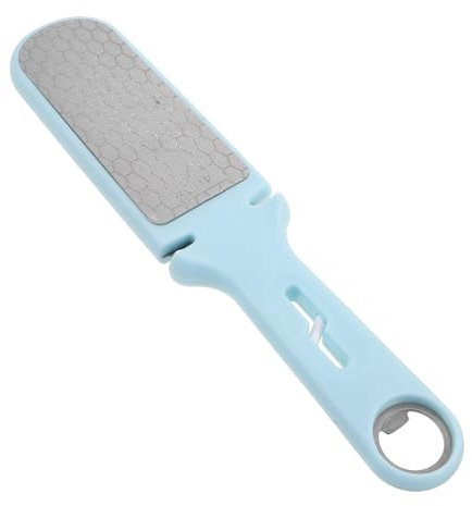 Cabilock Pierre à Aiguiser Domestique Acier Inoxydable Avec Poignée Ergonomique Aiguiseur Multifonction Pour Affûtage Rapide