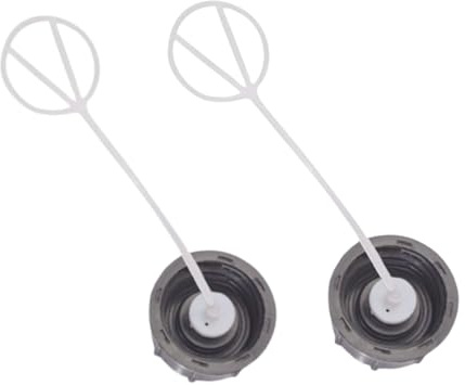 2 Stück Tankdeckel Rasenmäher Freischneider Ersatzteile, Passend für 139/140 4-Takt-Motor Benzintank Verschluss