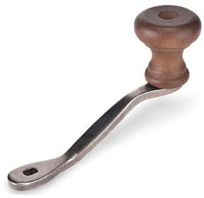 Macinino Manuale per Caffè in Legno e Ferro, Stile Retrò
