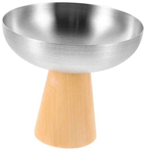 ABOOFAN Coupe à Glace Acier Inoxydable Bol à Dessert Décoratif Pour Glaces Fruits Desserts Usage Domestique Et Professionnel