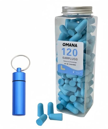 Ear Plugs for Sleeping, Ultra Soft Foam Earplugs, Comfortable Hearing Protection, 38dB SNR Noise Cancelling, for Shooting, Swimming, Concerts, Drilling Construction Sites, Snoring, Studying, Travel