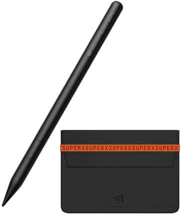 Pennino capacitivo per tablet OneXPlayer Super X, sensibilità 4096, design ergonomico, chiusura magnetica, perfetto per arte digitale e prendere appunti, include custodia in pelle