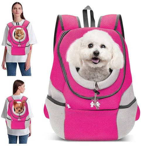 PETCUTE Rucksack für Haustier haustiertragetasche Rucksack Haustier Tasche für Hunde Airline Genehmigt