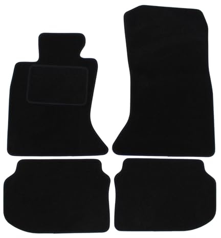 J&J AUTOMOTIVE Velours Fußmatten BMW 5 Series F10 / F11 2010-2016 Maßgefertigt