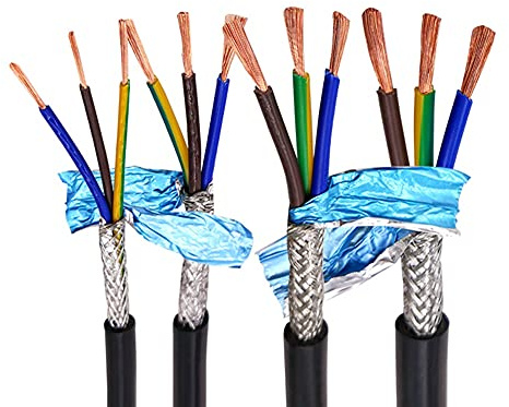 Davitu Wires & Cables - Multi-core shielded cable RVVP18AWG 0.75mm2 3 4 5 6 8 10 12 14 16 20 24 core anti-interference control signal wire - (Length: 18AWG 0.75mm, Specification: 14 cores 3 meters)