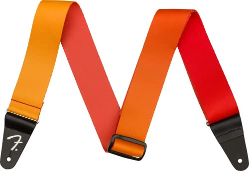 Fender 2 inch ombre strap, tequila sunrise