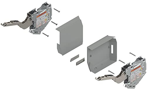 Blum Aventos HK S Tip-On Klappscharnier Liftbeschlag Hochschwenkbeschlag Kraftspeicher Set 220-500 hellgrau