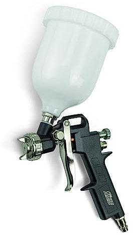 FIAC Pistola a Spruzzo per Verniciare modello 1860, Aerografo con Serbatoio per Vernice da 600ml, Ugello da 1.5 mm, Getto a Rosa o Piatto, Pressione Max 4 Bar