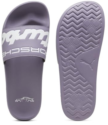 PUMA Unisex PL Leadcat 2.0 Slide Sandal, Pale Plum White, 43 EU
