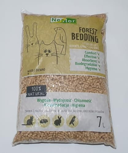 3500g Rodents Wood Pellet Litter 3.5KG (7L) Rabbit Hamster Mouse Guinea Pig Degu Gerbil Ferret Rat Toilet Waste Bedding Dog Kitten Cat Puppy Pet Small Animal Bird Forest Bedding Pressed Sawdust