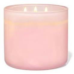 Brandani Duftkerze Rose Pink mit 3 Dochten im Glas und Sojawachs - Potpourri Essenz