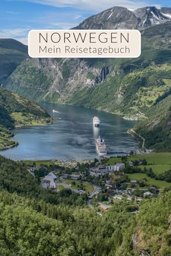 Reisetagebuch Norwegen Tagebuch zum Ausfüllen | Reise-Geschenk für Rundreise oder Kreuzfahrt | interaktives abwechslungsreiches Reisebuch | ... | Für 4 Wochen (Reisetagebücher für Norwegen)