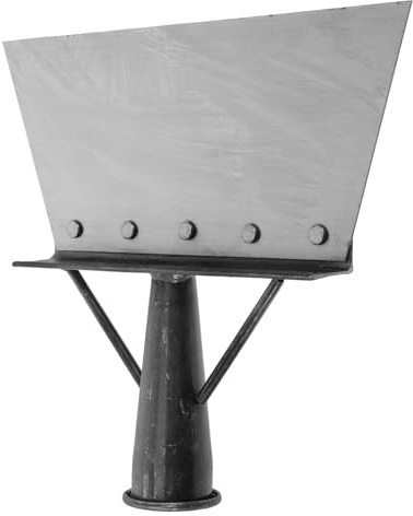 HIAKDOFT Pelle de Nettoyage Multifonctionnelle en Métal 1 PC Grattoir de Jardin Robuste sans Manche Outil de Grattage Polyvalent pour Jardin Enlèvement Déjections Animales et