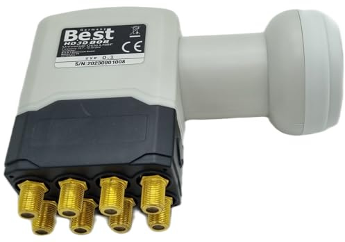 Best Germany LNB Octo 0,1 dB Full HD hd3d808