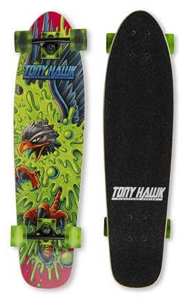 Tony Hawk Skateboard, 78,7 cm, Slime Hawk Graphic Longboard