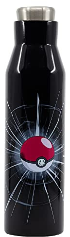 STOR 580 ml Edelstahl-Thermo-Mehrwegflasche |Pokemon