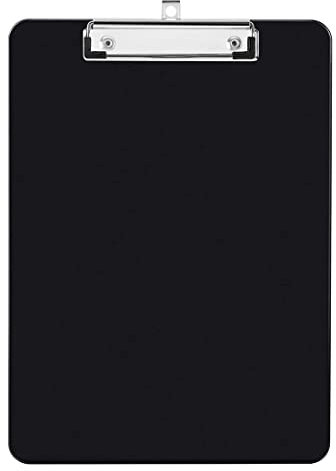 ZMREN Klemmbrett, Kunststoff Klemmbretter, Standard A4 Letter Size Klemmbretter, Geeignet für Büroangestellte, Studenten, Lehrer (31,5 cm x 22 cm)
