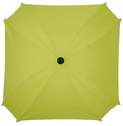 Skyline New Sonnenschirm für Kinderwagen, mit flexiblem Befestigungsarm, Sonnenschirm mit UV-Schutz, Durchmesser 70 cm (Limettegrün)