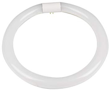 Glowster Tubo circular LED 16,5W 6500K 300mm, iluminación eficiente para espacios interiores y comerciales, ideal para reemplazar tubos fluorescentes.